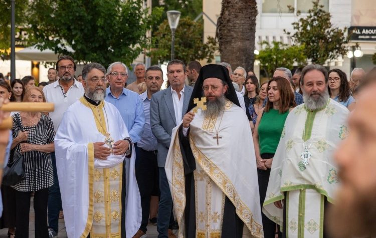 Με λαμπρότητα και κατάνυξη εορτάστηκε η Μεταμόρφωση του Σωτήρος στο Μαρούσι