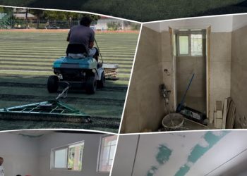 Εργασίες συντήρησης και αναβάθμισης στο Δημοτικό Στάδιο Πεύκης