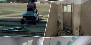 Εργασίες συντήρησης και αναβάθμισης στο Δημοτικό Στάδιο Πεύκης