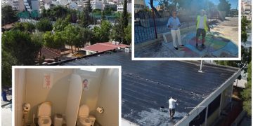 Συνεχίζονται οι εργασίες στα σχολεία του Ηρακλείου