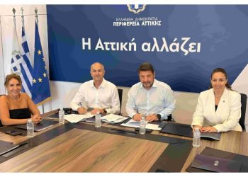 Προχωρά η ανάπλαση των οδών Ηρακλείου και Μπιζανίου με χρηματοδότηση της Περιφέρειας