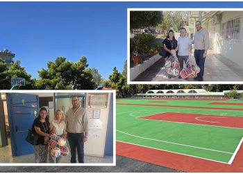 Αθλητικό υλικό στα σχολεία της πόλης μοίρασε ο Δήμος Ηρακλείου