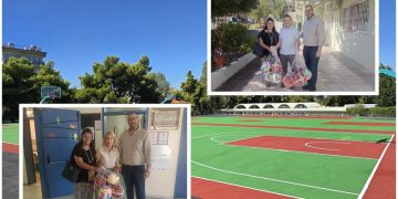 Αθλητικό υλικό στα σχολεία της πόλης μοίρασε ο Δήμος Ηρακλείου
