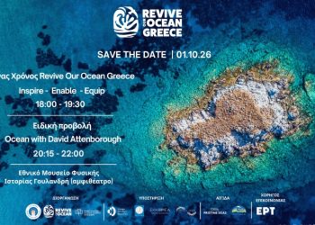Ένας χρόνος Revive Our Ocean Greece στο Εθνικό Μουσείο Φυσικής Ιστορίας Γουλανδρή