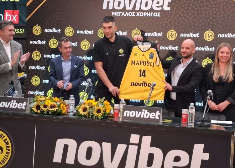 BASKET LEAGUE: Μαρούσι και Novibet συνεχίζουν μαζί τα επόμενα χρόνια