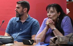 Η πρόεδρος του Εμπορικού Συλλόγου Μαρία Μίλλερ Η πρόεδρος του Εμπορικού Συλλόγου Μαρία Μίλλερ