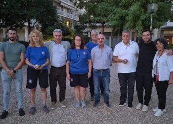 Εγκαινιάστηκε το νέο γήπεδο Πετάνκ στην πλατεία Καππαδοκίας