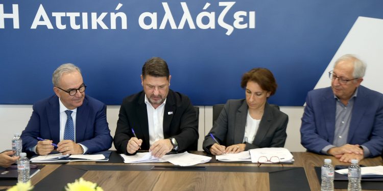 Έπεσαν οι υπογραφές για διευθέτηση του ρέματος Σαπφούς στο Μαρούσι -  Στα 18,52 εκατ. € η χρηματοδότηση