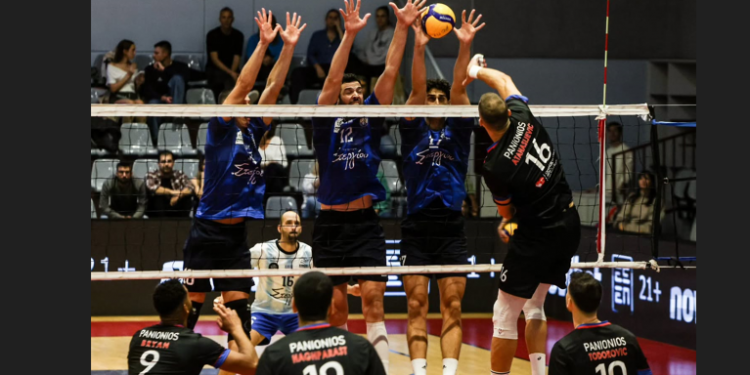 VOLLEY LEAGUE: Πάλεψε αλλά ηττήθηκε από τον Πανιώνιο η Κηφισιά στην πρεμιέρα
