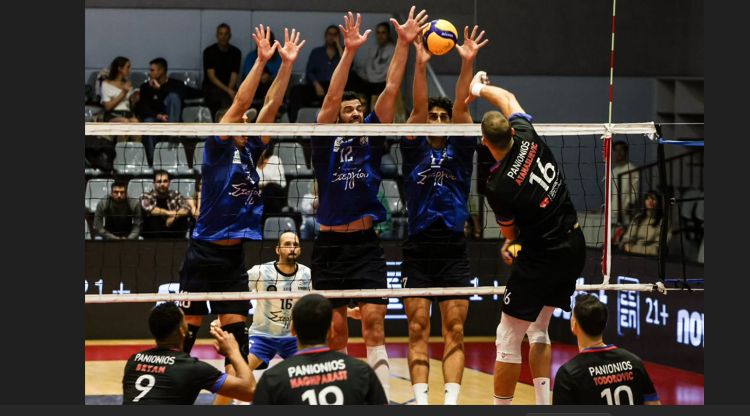 VOLLEY LEAGUE: Πάλεψε αλλά ηττήθηκε από τον Πανιώνιο η Κηφισιά στην πρεμιέρα