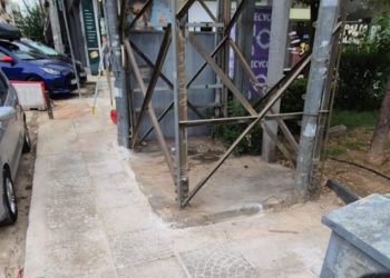 Αποκαταστάθηκε εργοτάξιο του ΔΕΔΔΗΕ στην οδό Αλαΐας