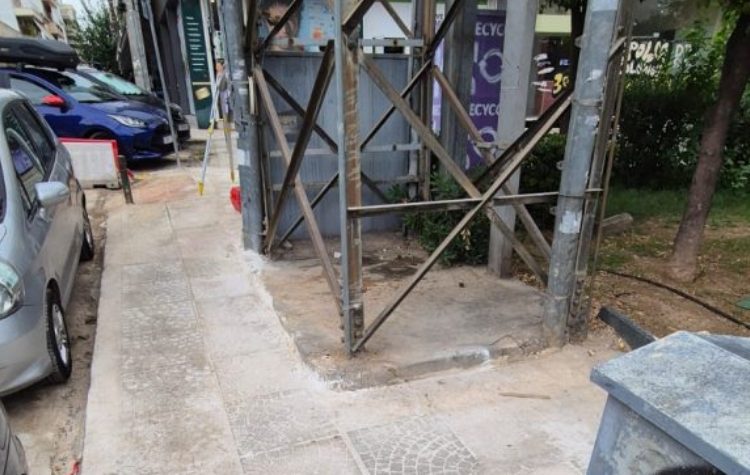 Αποκαταστάθηκε εργοτάξιο του ΔΕΔΔΗΕ στην οδό Αλαΐας
