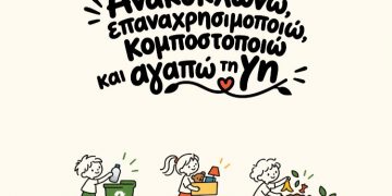 Εκπαιδευτική δράση ανακύκλωσης για μικρά παιδιά από τον Δήμο