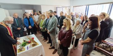 Με συγκίνηση και αισιοδοξία ο αγιασμός της Ένωσης Ποντίων Βριλησσίων «Οι Τραντέλληνες»