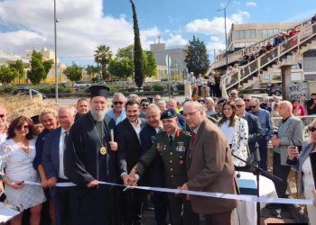 Εγκαινιάστηκε η νέα πεζογέφυρα Νέας Φιλαδέλφειας – Νέας Χαλκηδόνας και Αγίων Αναργύρων – Καματερού