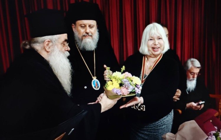 Ναός Αγίας Σοφίας Νέου Ψυχικού: Η Μ. Φωκά τιμήθηκε για τις δημιουργίες της