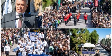 Με λαμπρότητα η μεγάλη μαθητική παρέλαση για την 28η Οκτωβρίου
